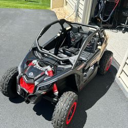 Kids ride on side by side