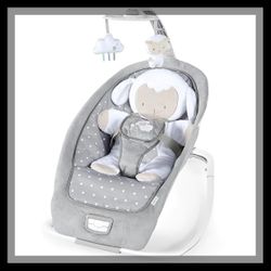 INGENUITY CUDDLE LAMB ROCKING SEAT 2 IN 1 LIGHTWEIGHT INFANT TO TODDLERS ROCKER(NEW)