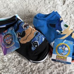 Paw Patrol & Sonic Kids Socks