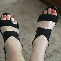 Black Wedges 4in Charles By Charles David