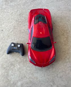 NEW BRIGHT CHEVY CORVETTE BATTERY RADIO CONTROL SPORTS CAR