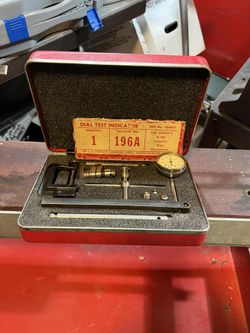 Starrett Dial Test Indicator 196a