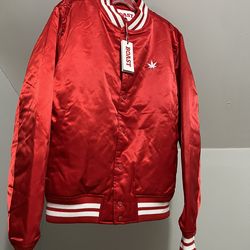 BOAST Coach’s Bomber Jacket Red Large