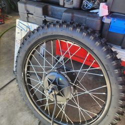 48V  ELECTRIC Rear Motor With Rim & Tire