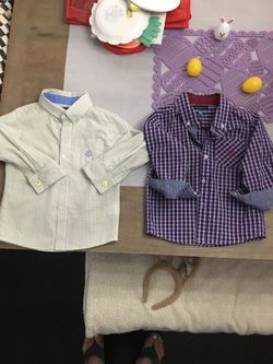 Evan and Andy button down shirts limited edition