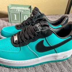 Air Force 1 Low Tiffany & Co. 1837 (friends And Family) In Multi-color/black