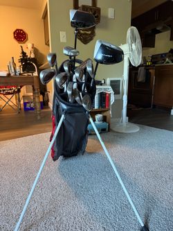 Full Golf Club Set with Stand Bag
