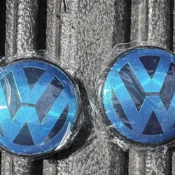 2 Volkswagen Rim Chrome/Silver Caps Brand New 