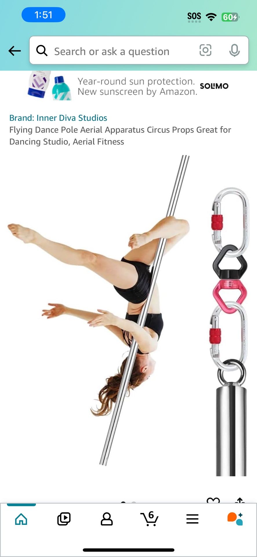 Aerial Dance Pole