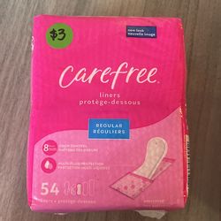 Carefree Liners 54 Count $3 Each Or 2x$5