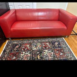 Red Couch Good Condition