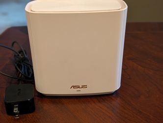 Like new ASUS ZenWiFi AX6600 Tri-Band Mesh WiFi 6 System (XT8 1PK) - Whole Home Coverage up to 2750 sq.ft