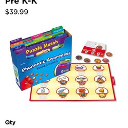 Lakeshore Phonemic Awareness Folder Game Library - Pre K-K