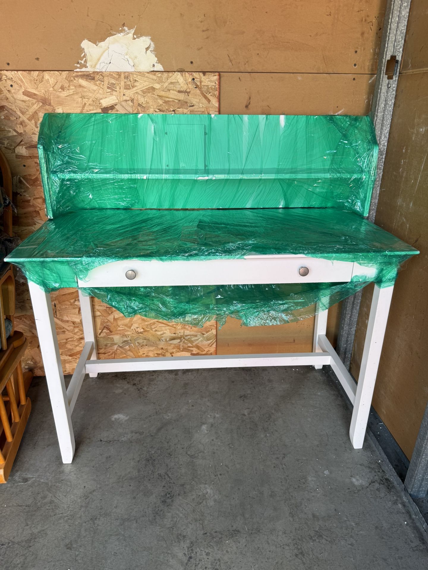 White Study Desk.