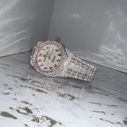 Moissanite Diamond Ap Watch 