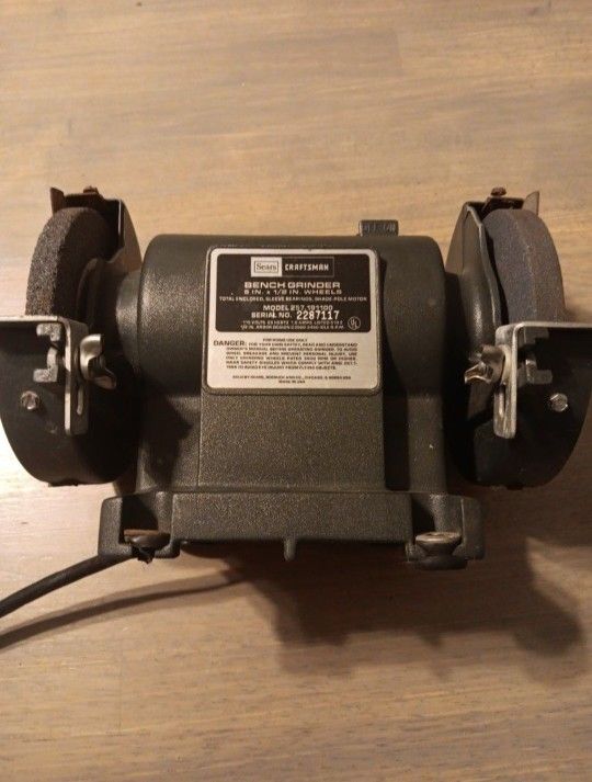 Sears Craftsman Bench Grinder 5' × 1/2