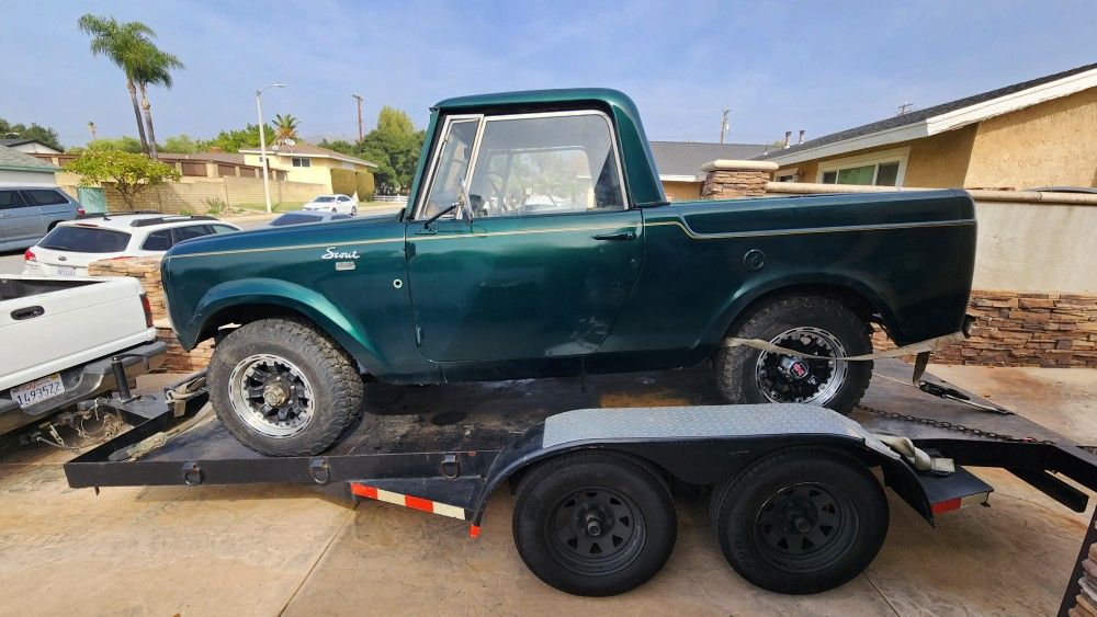 1966 International Scout 800 Project