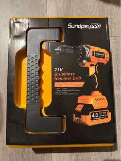SundpeyPRO 21V Brushless Hammer Drill