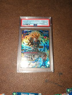 Trunks Dbz Fusion World Gem Mt 10 PSA