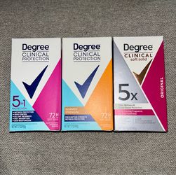 Degree Clinical Deodorants