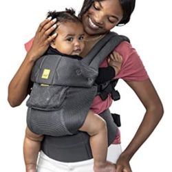 LÍLLÉbaby Complete Airflow Ergonomic 6-in-1 Baby Carrier Newborn to Toddler - with Lumbar Support - for Children 7-45 Pounds - 360 Degree Baby Wearing