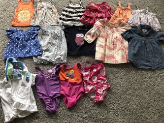 12-18 month summer shirts/dresses