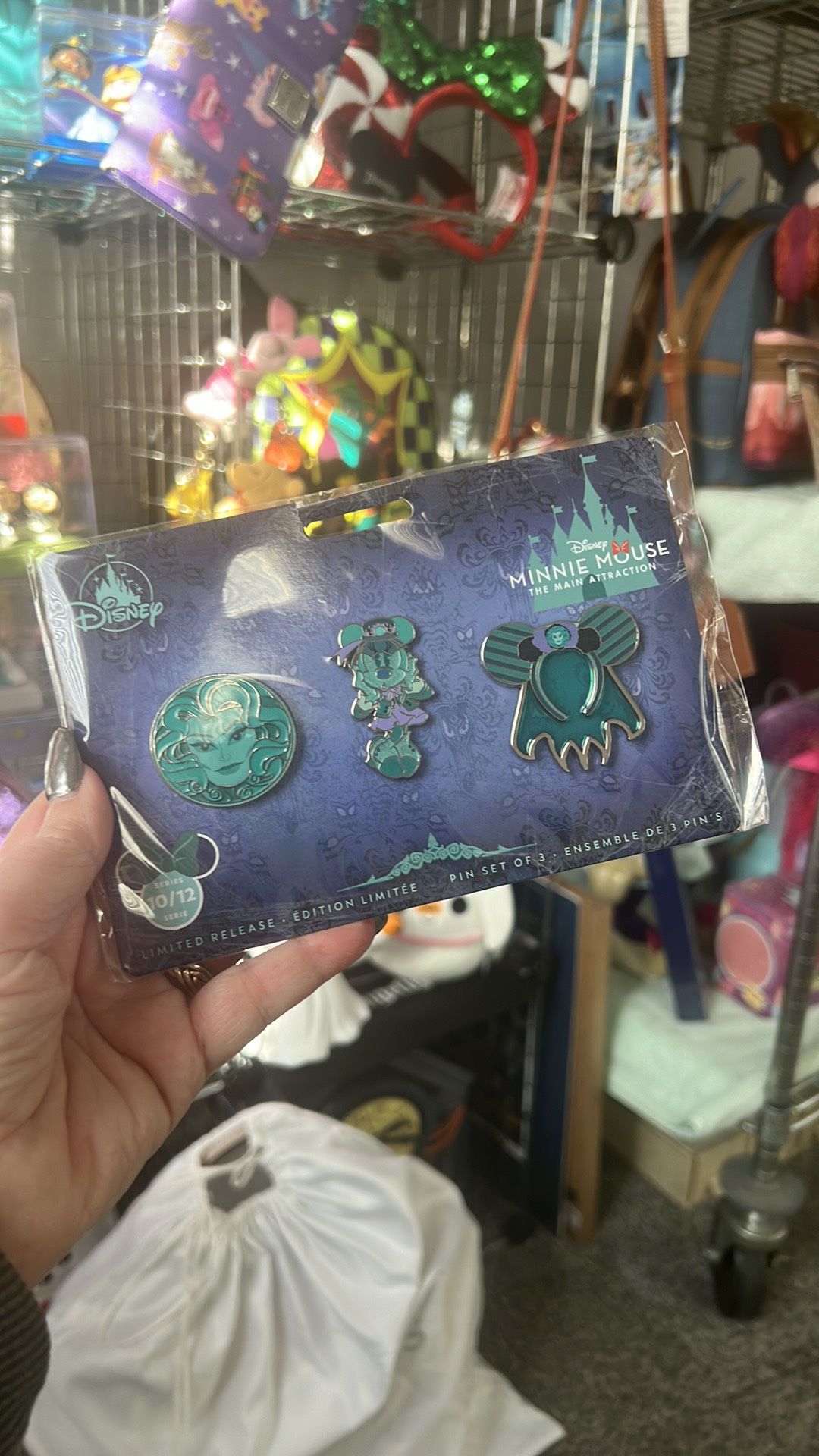Disney Minnie Mouse, The Main Attraction, Haunted Mansion Pins