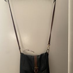 Fossil Black Crossbody Purse