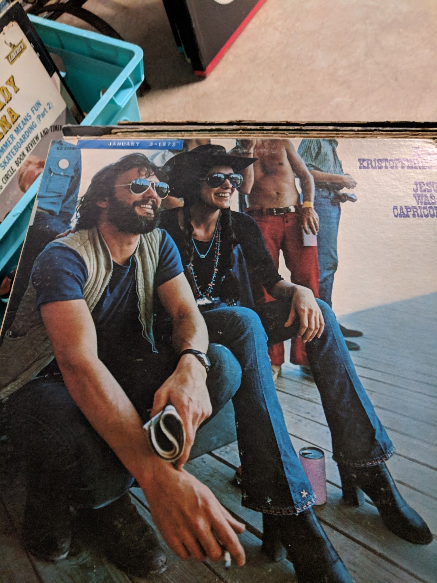 Vinyl records lot never stacked