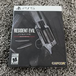 Resident Evil Requiem Deluxe Edition + Steelbook PS5 NEW/SEALED