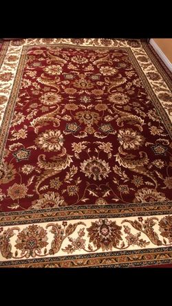 Brand new Traditional Design Area Rug size 8x11 nice red carpet Persian style rugs and carpets