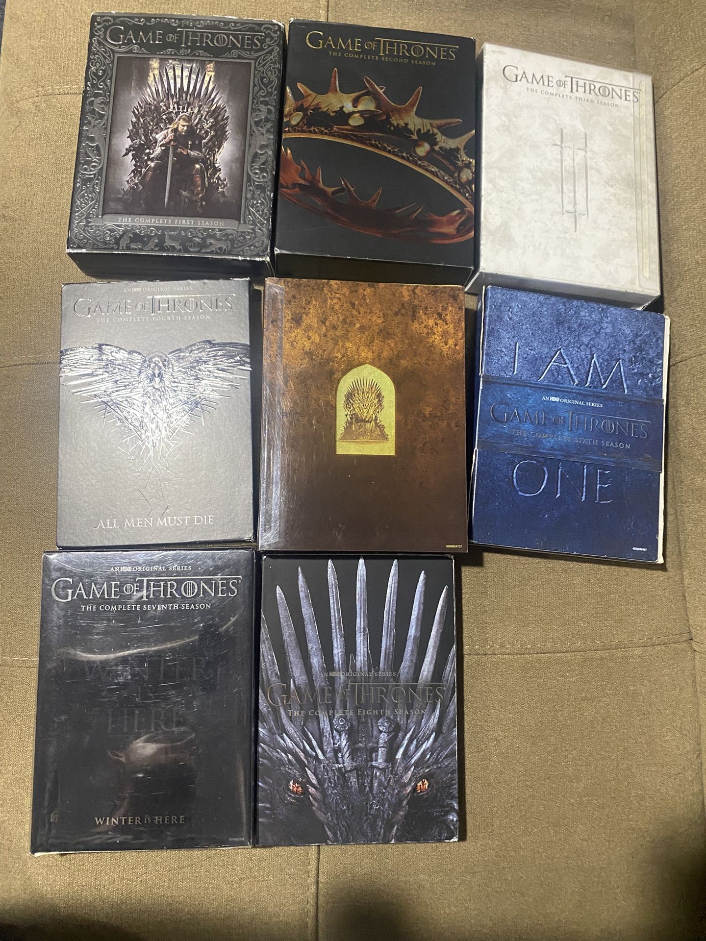 Game Of Thrones Entire Collection
