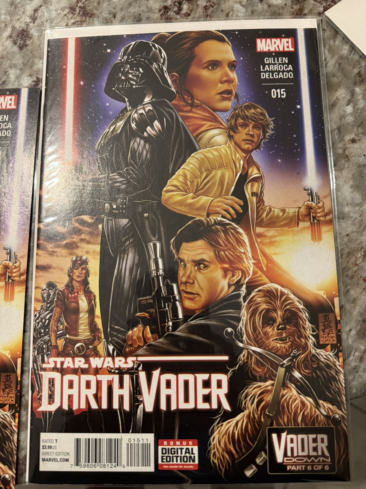 Star Wars Darth Vader Vader Down Marvel Comic Part 6 Of 6