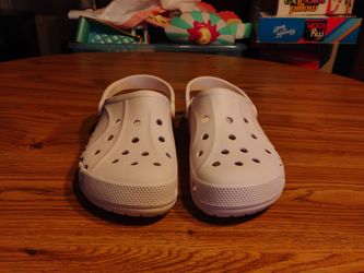Light pink Crocs Baya Clogs Shoes (Size 10 - Woman)