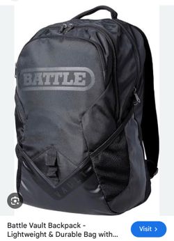 Battle football brand backpack brand new comes with all tags