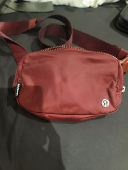 lululemon burgundy Everywhere Belt Bag 1L