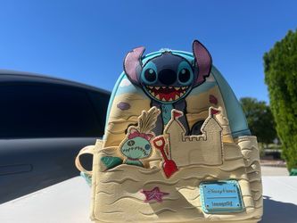 Loungefly Disney Parks Stitch Sandcastle Backpack