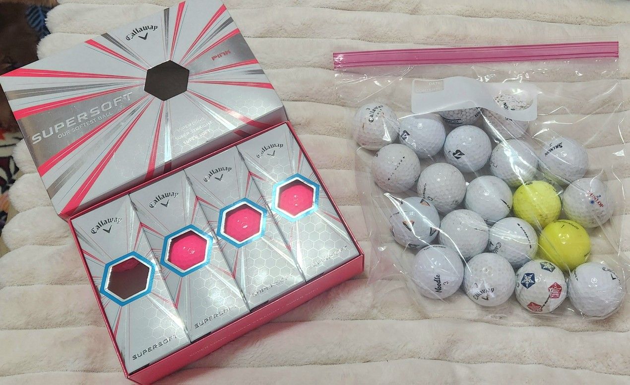 Golf Balls--New and Used
