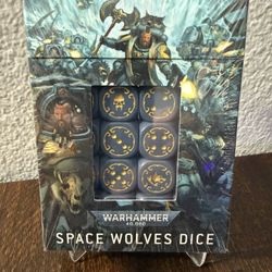 Warhammer 40k Space Wolves Dice (discontinued)
