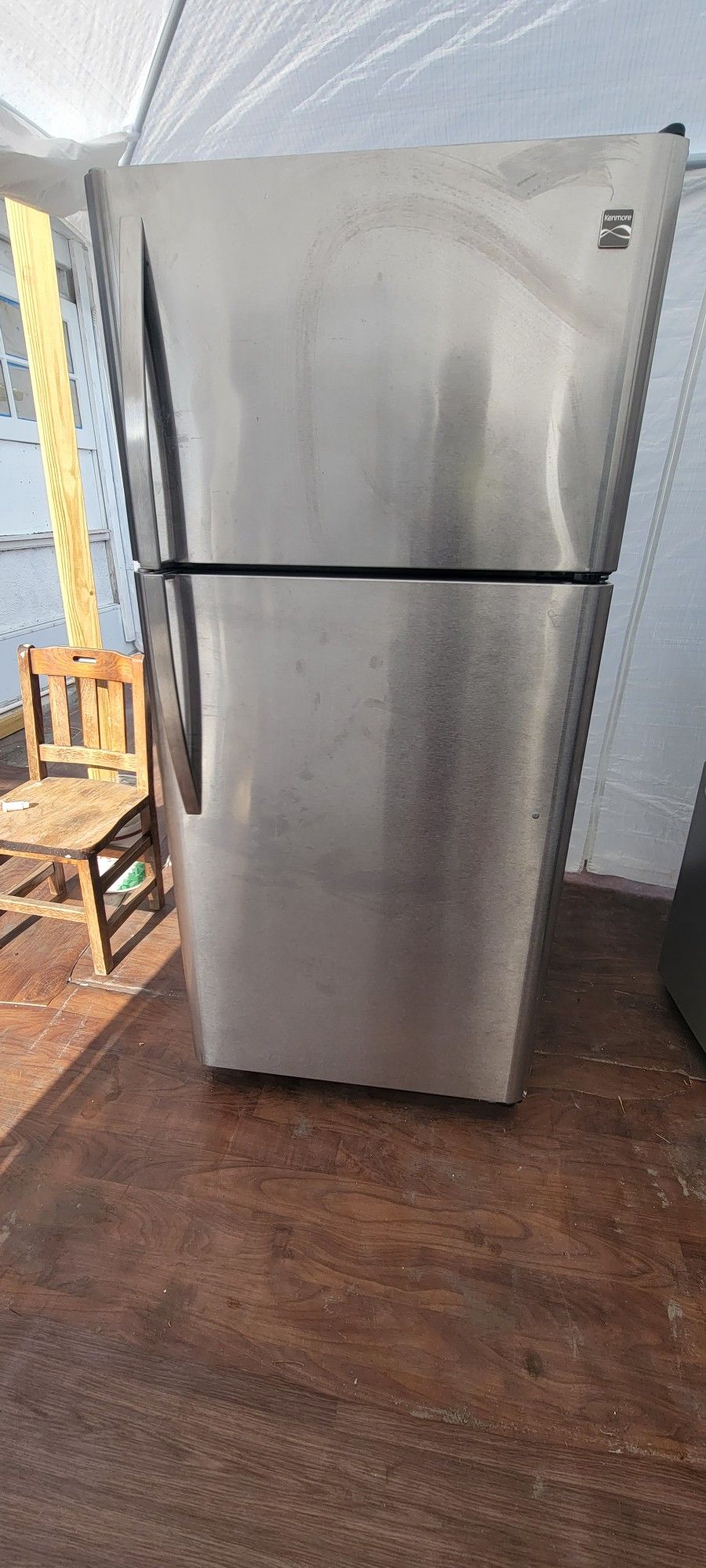 Kenmore Top Freezer 30"by68 Stainless Steel