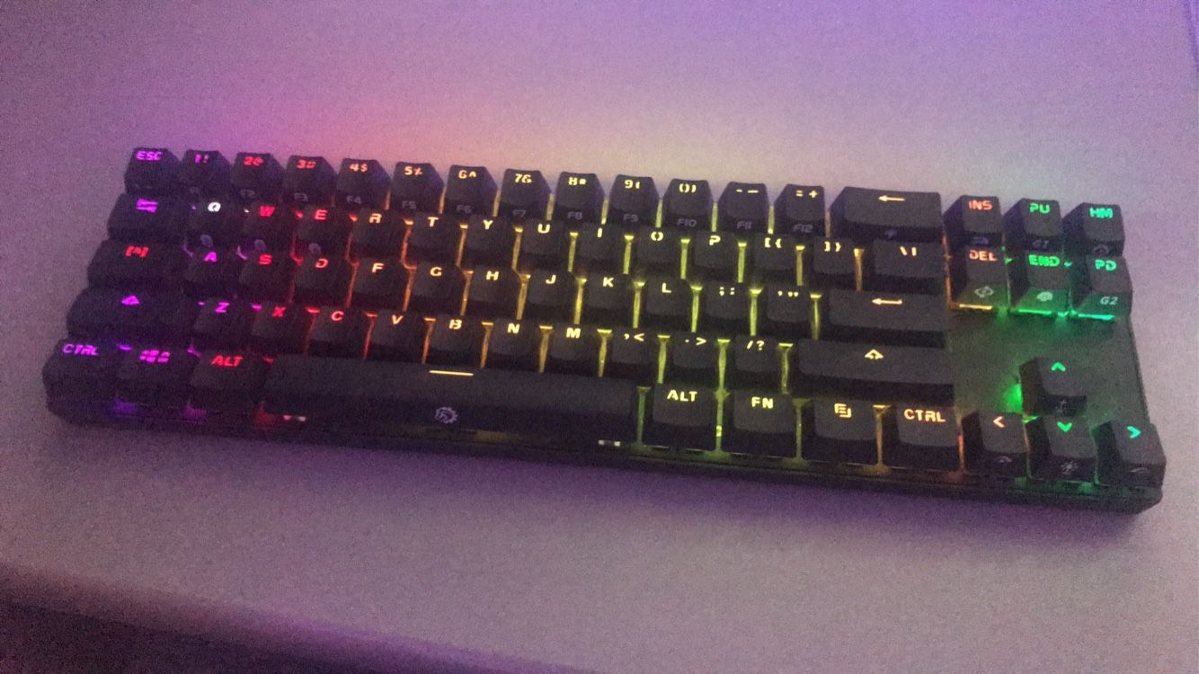 Drevo Cherry Mx blue 60% keyboard
