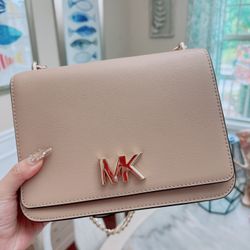 Michael kors Mott Large Leather Shoulder Bag/Crossbody bag/NWT