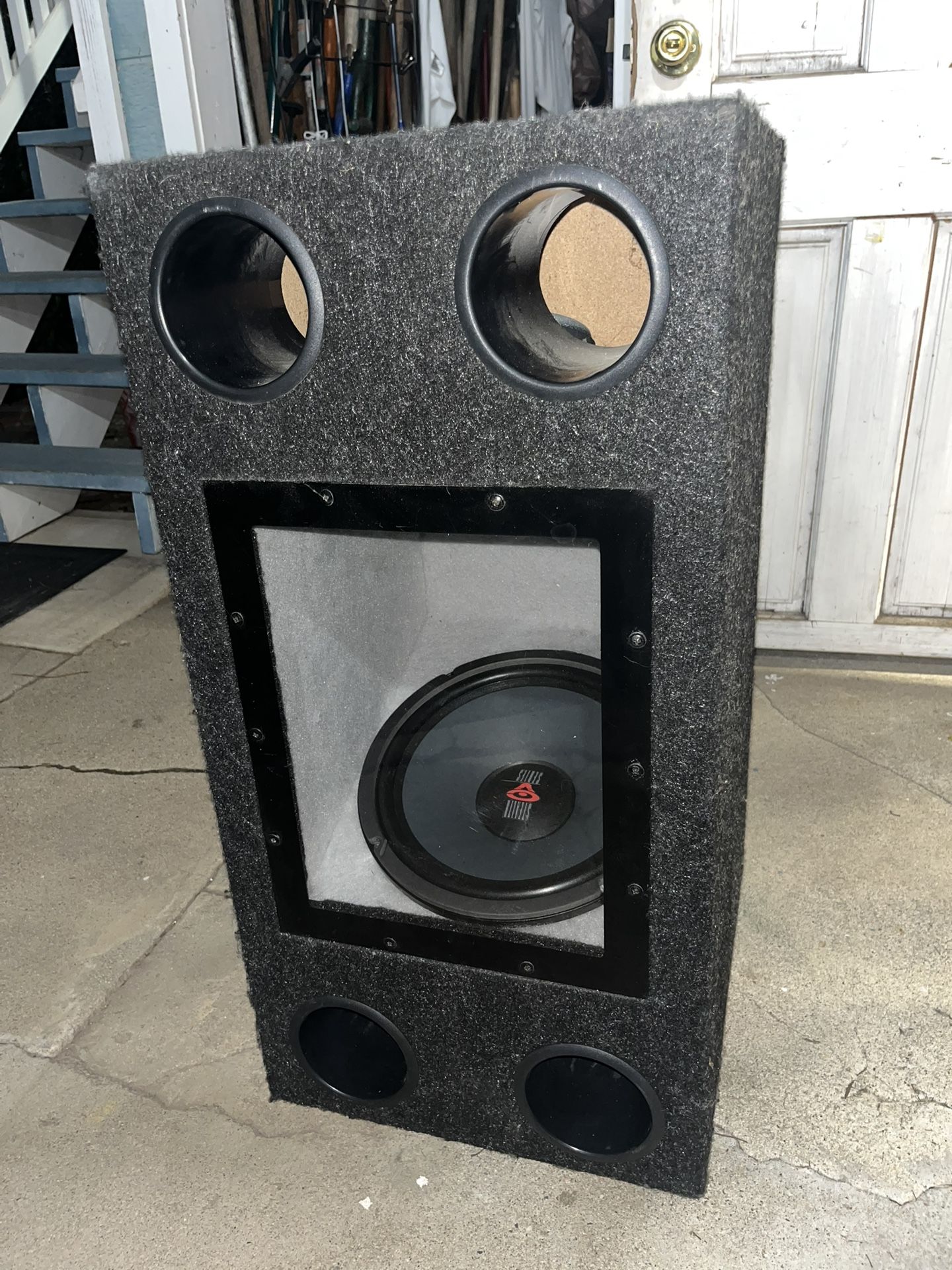 Cerwin-Vega Stealth Series 12” Dual Subwoofer in Ported Enclosure