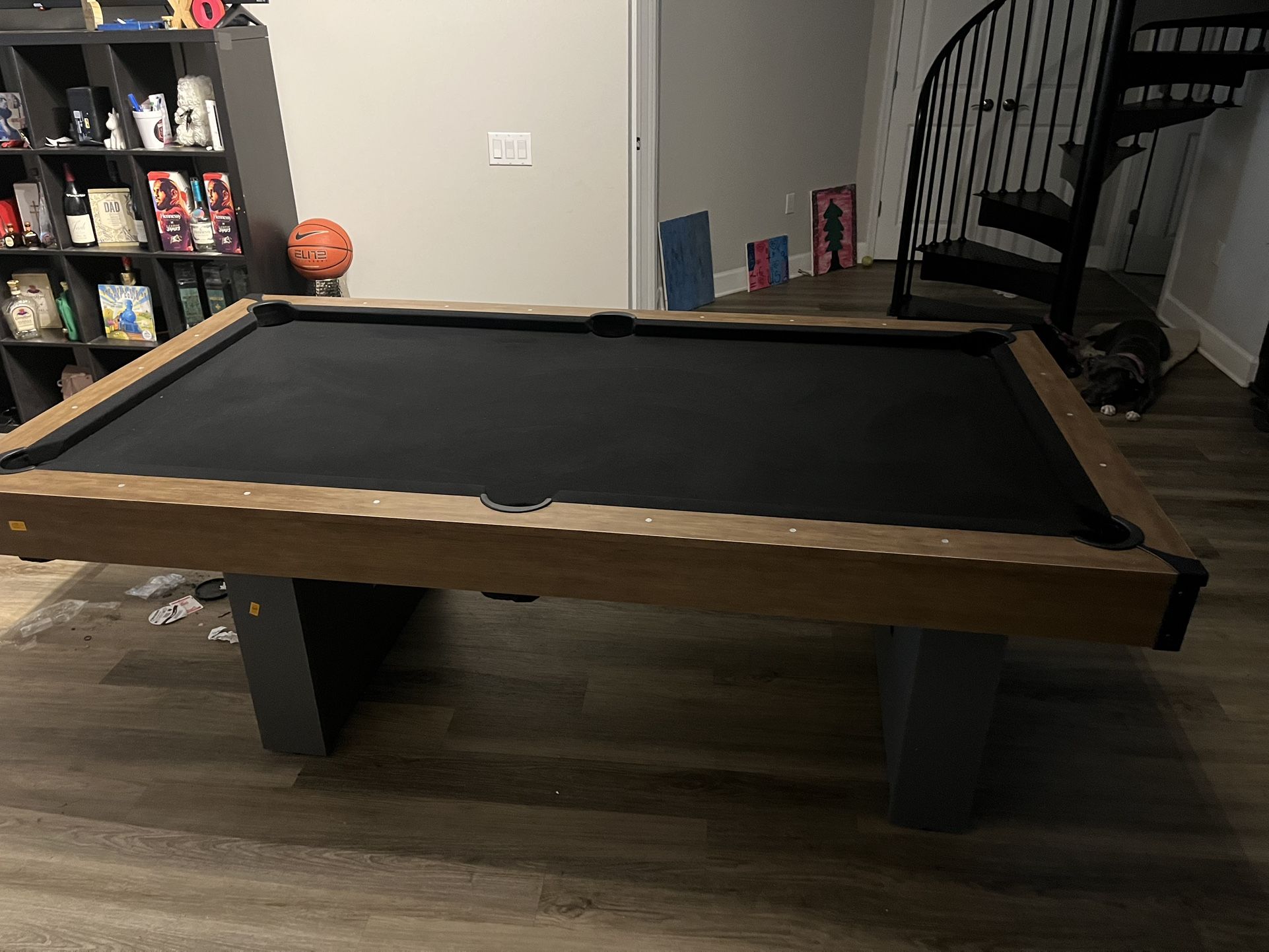 Just Pool Table No Balls Or Pool Sticks