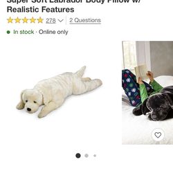 Big Stuffed Dog Toy