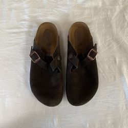 Brown Birkenstock Boston Size 36