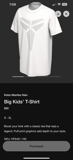 Mamba Halo Big Kids T Shirt 