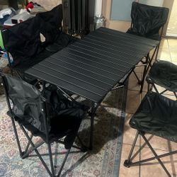 Camping Table Set 