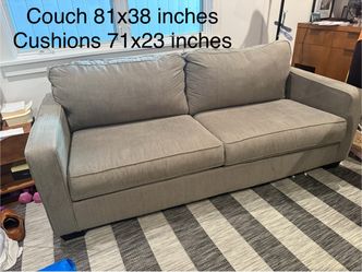 Free grey couch