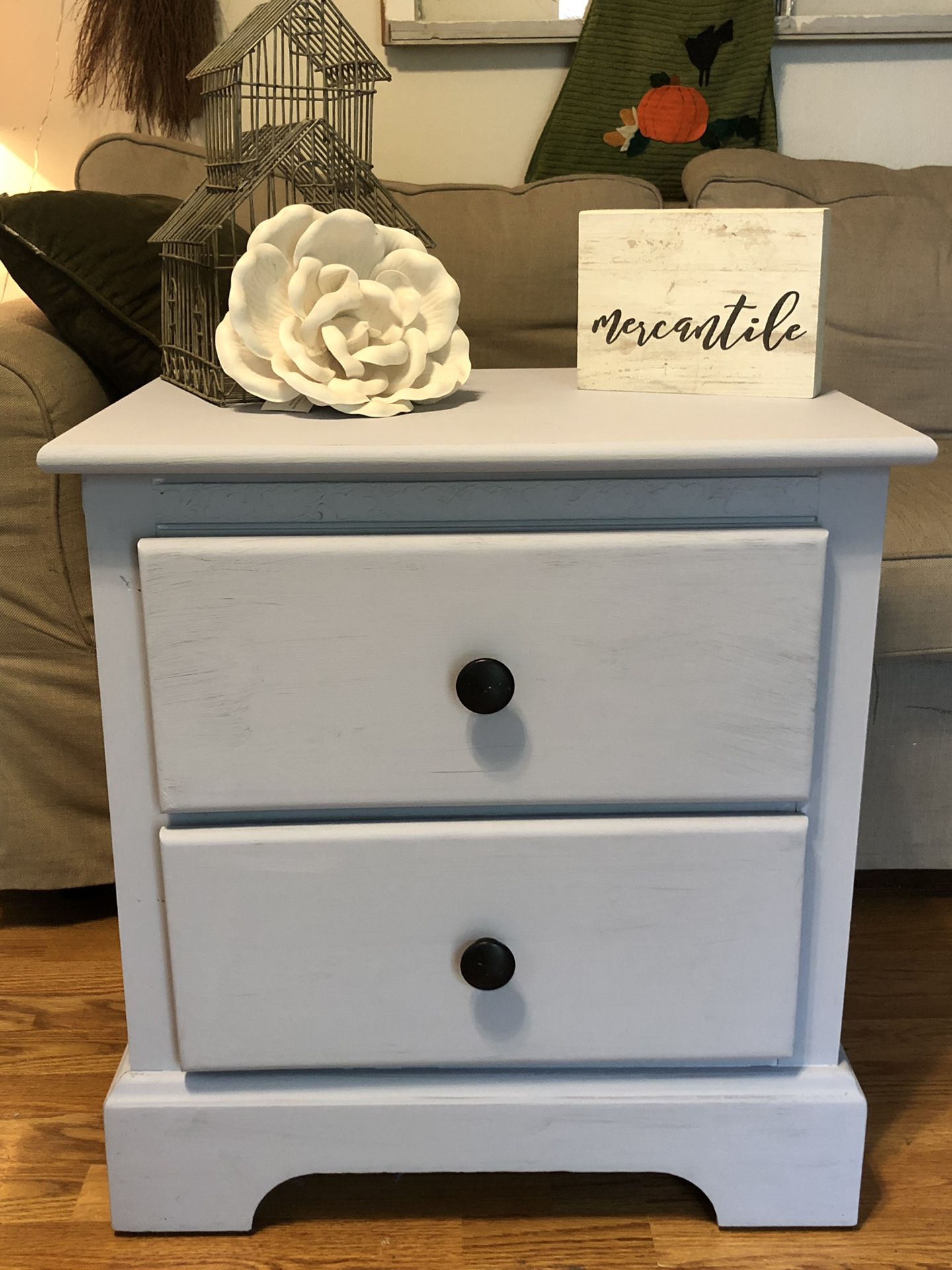 Nice Farmhouse Style NightStand/End Table